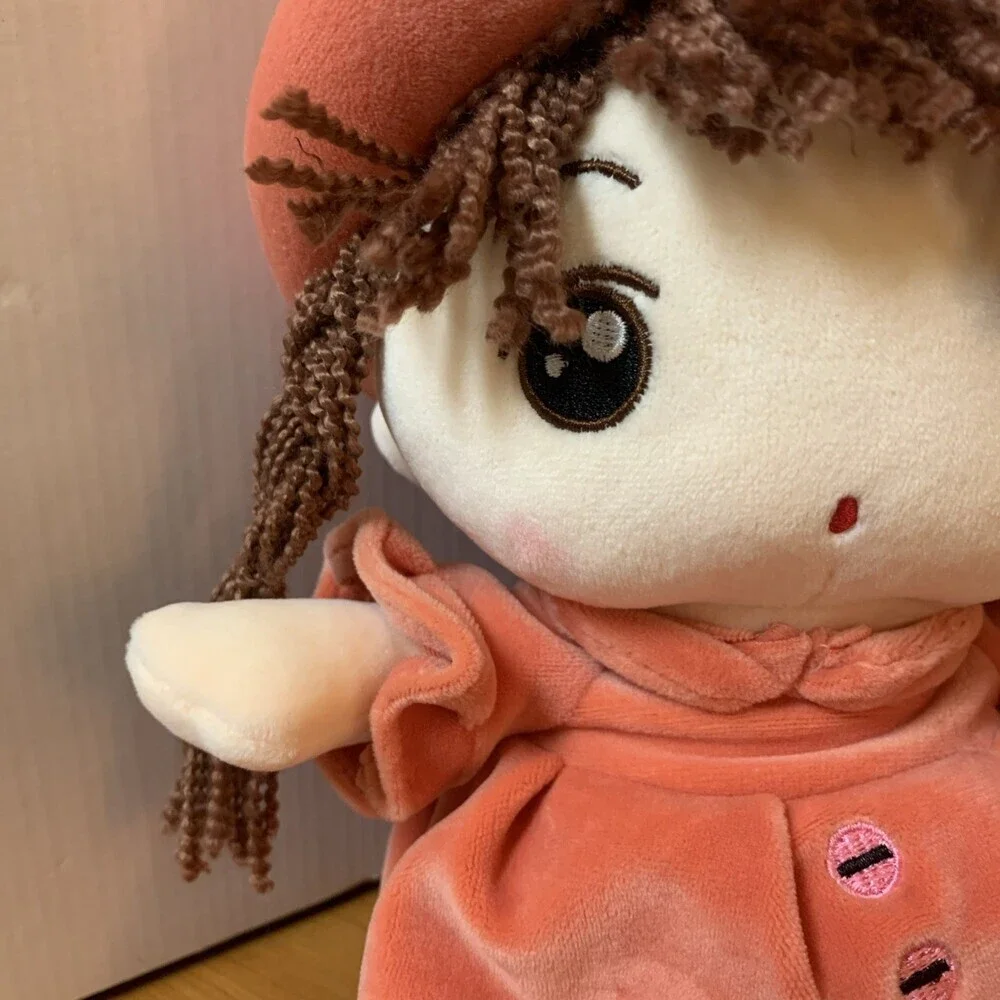 Plush Girl Baby Doll W/Clothes Extra Soft 18”